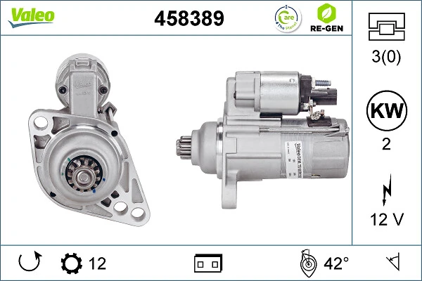 Comprar 458389 VALEO Motores de arranque