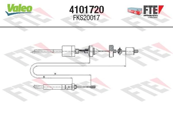Cable embrague Megane I sedán (1996-2003) original desde 27,32 €