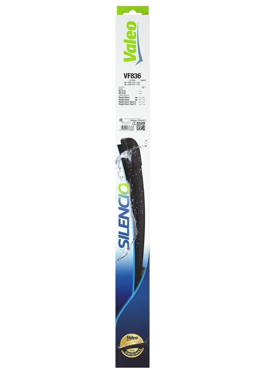 Comprar 577836 VALEO Juego de escobillas de luna delantera, 2 piezas