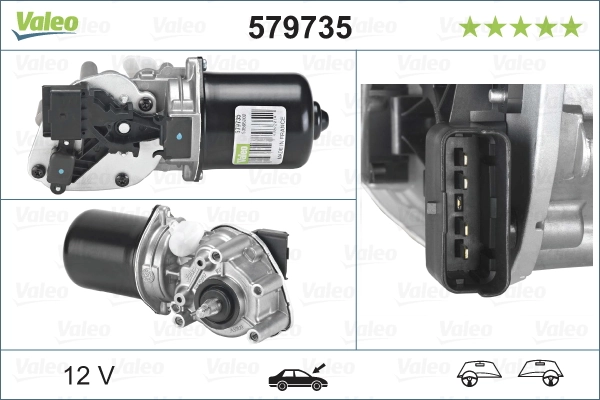 Motor del limpiaparabrisas Renault Scenic II monovolumen (JM0, JM1) (2003 - 2009) precio, desde 50,82 EUR