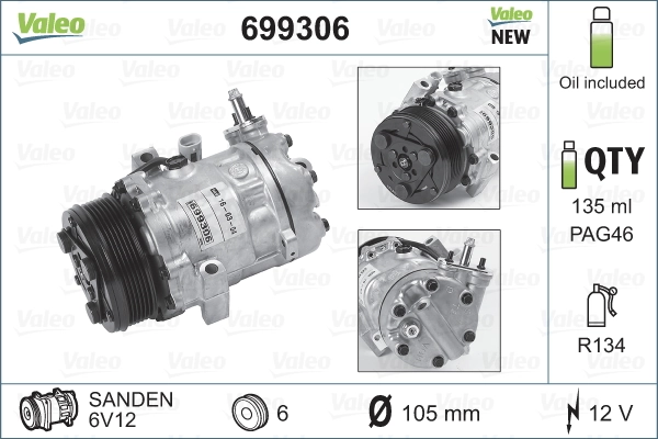 Comprar Compresor de aire acondicionado Opel Astra G F07