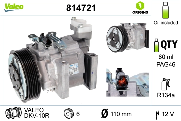 Comprar 7243KS1 Polcar Compresor de aire acondicionado coche