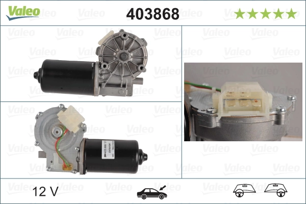 Comprar 403868 VALEO Motor limpiaparabrisas