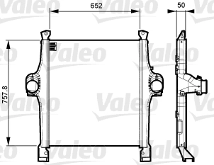 Enfriador de aire de admisión Iveco Stralis II