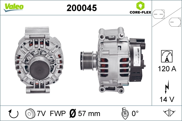 Alternador del motor ADE RTG12C026 precio, desde 149,56 EUR