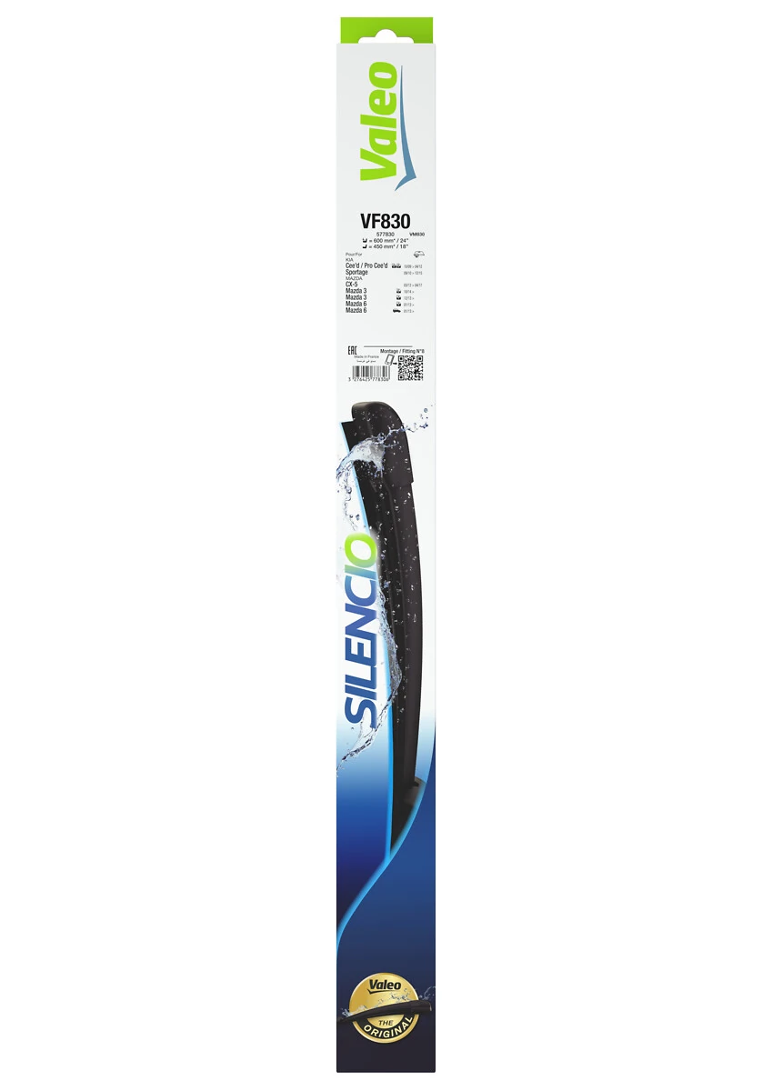 Comprar 577830 VALEO Juego de escobillas de luna delantera, 2 piezas