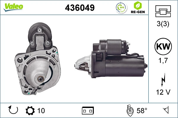 Burro de arranque  Volvo 8111509 precio, desde 52,27 EUR