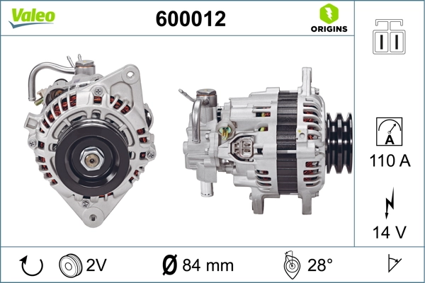 Comprar 600012 VALEO Dynamo
