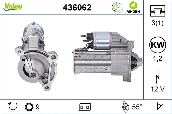 Comprar 436062 VALEO Motores de arranque