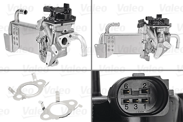 Enfriador de recirculación de gases de escape EGR 700435 VALEO