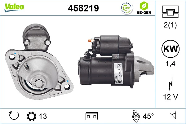 Comprar 458219 VALEO Motores de arranque