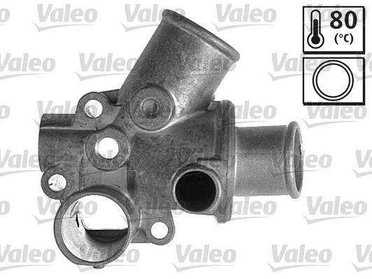 Caja de termostato para Fiat Tipo 160