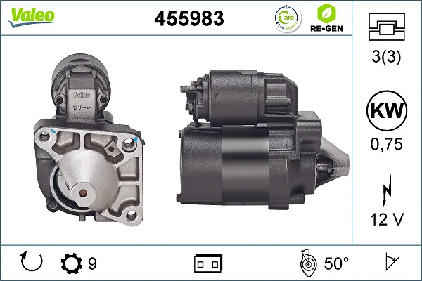 Comprar 455983 VALEO Motores de arranque