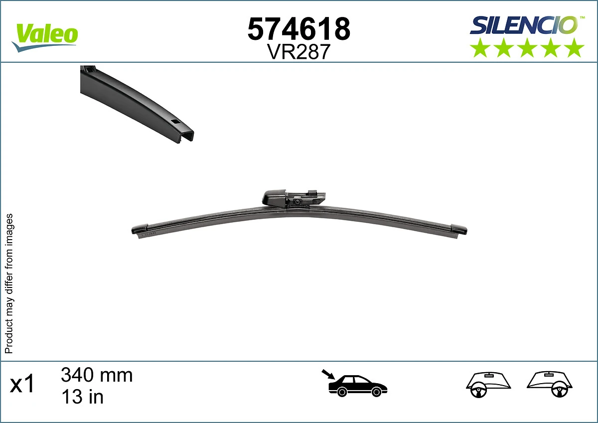  Limpiaparabrisas traseros Volkswagen Golf 8