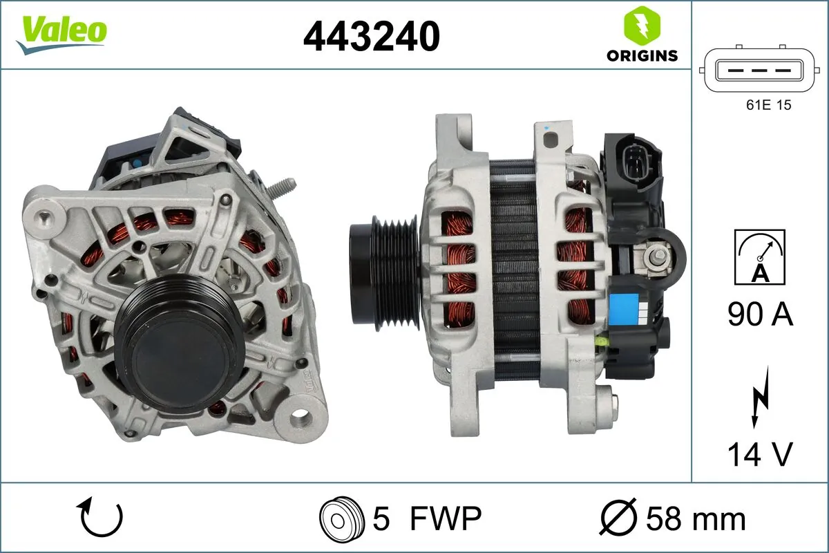 Comprar 443240 VALEO Dynamo