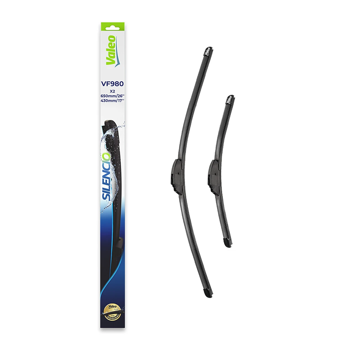 577980 VALEO Escobillas Limpiaparabrisas delanteras