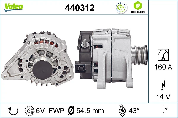 Comprar 440312 VALEO Dynamo