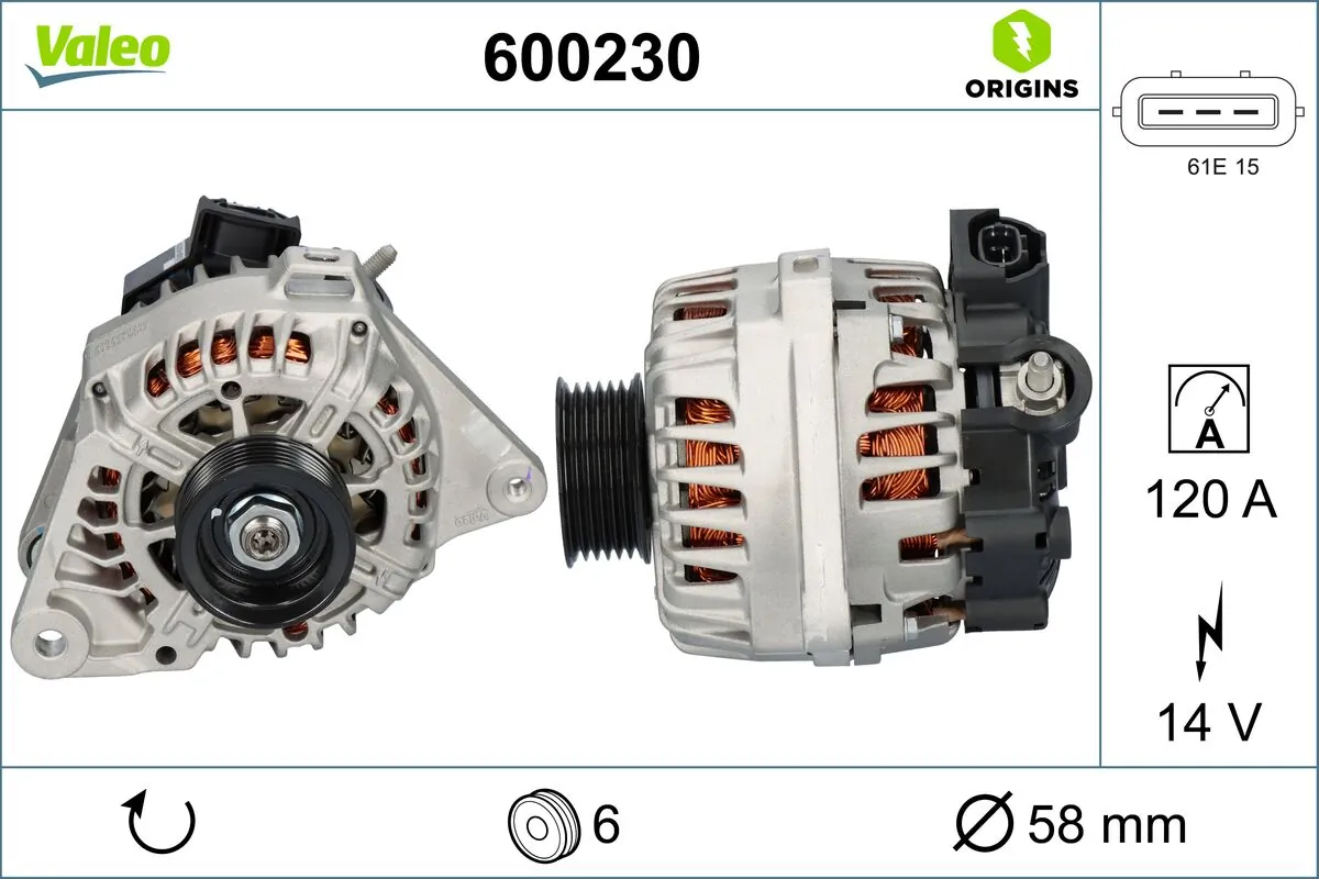 Alternador de coche para Hyundai Sonata VII LF