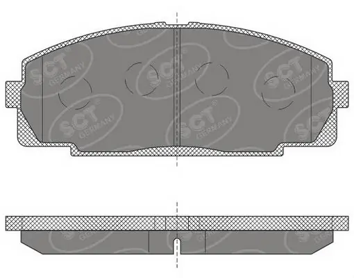 Pastillas de freno delanteras Hiace III bus (1989-1995) original desde 34,33 €