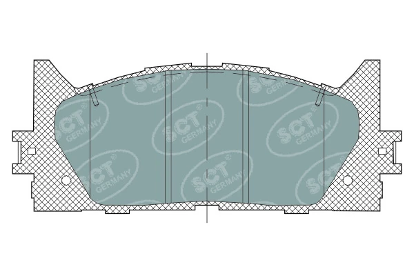 Comprar Pastillas de freno delanteras de disco Toyota Camry V50 a bajo precio