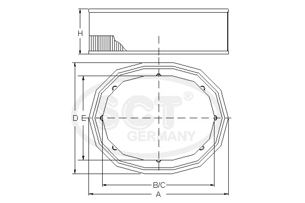 Comprar Filtro de aire Hyundai H-1 STAREX Starex A1