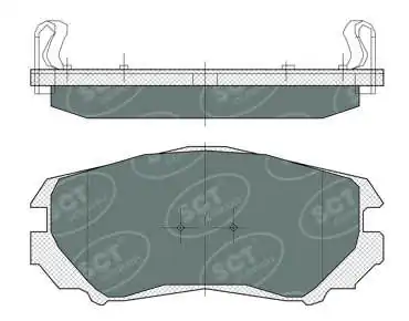  Pastillas de freno KIA Sportage 2
