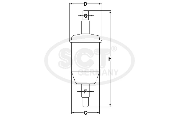 Comprar 77600000 Nissan/Infiniti Filtro diesel