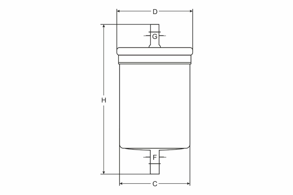 Filtro combustible Ford Ka RBT
