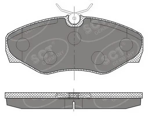  Pastillas de freno delanteras Renault Trafic 2