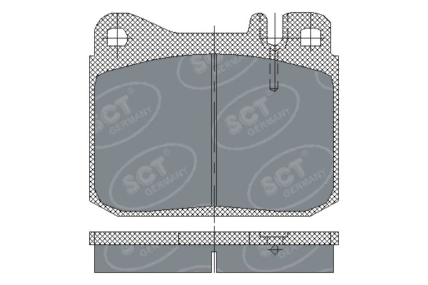 Comprar Pastillas de freno delanteras de disco Mercedes S  W126 a bajo precio