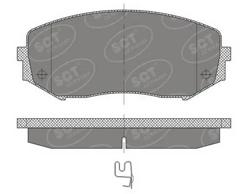 5520065J11 Toyota Pastillas delanteras
