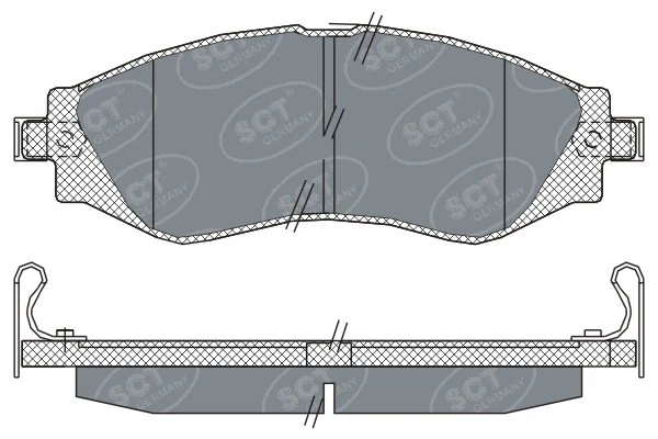 Pastillas de freno para Chevrolet Lacetti J200