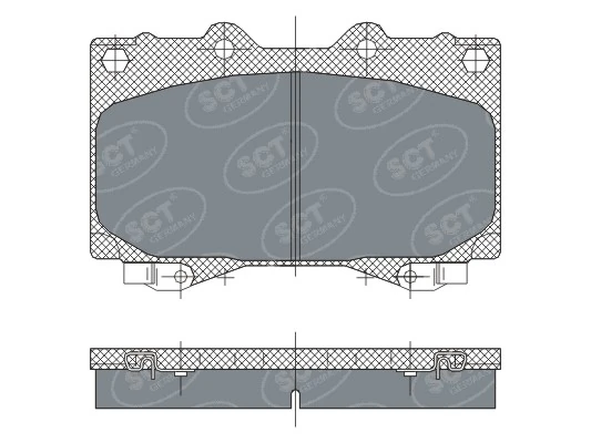 Comprar Pastillas delanteras de freno Land Cruiser  J10