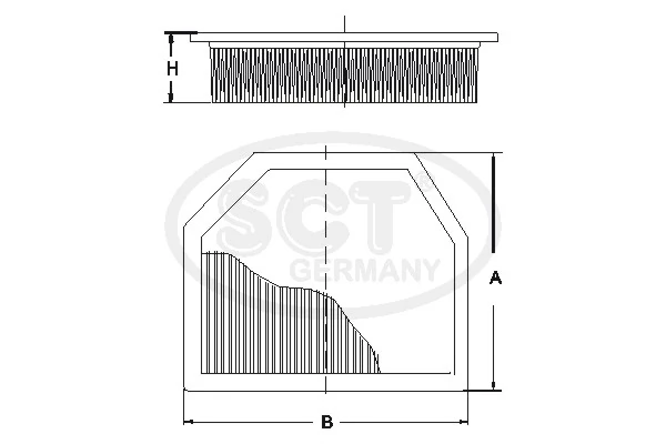 Filtro antipolen para Mercedes E  W212