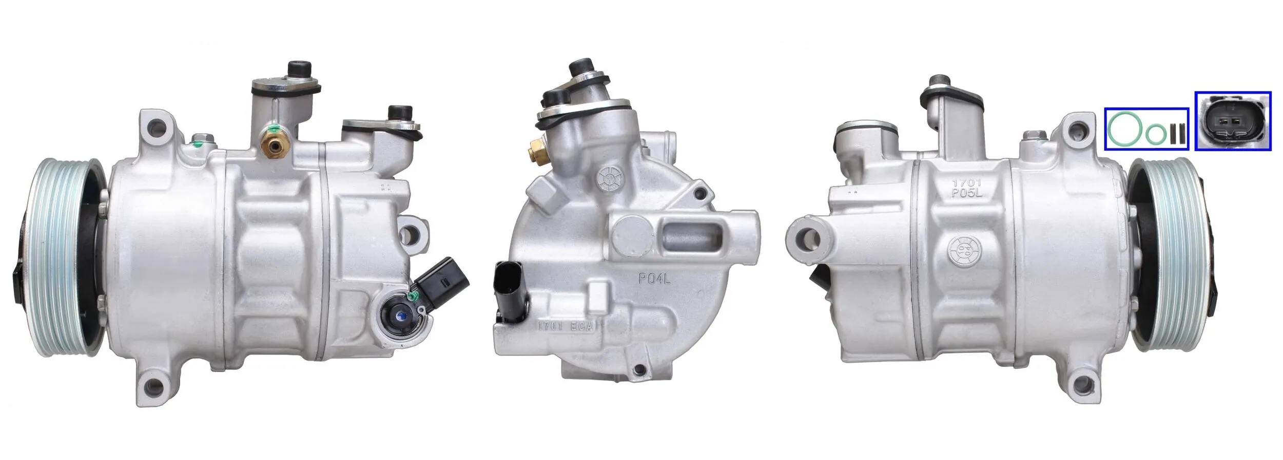 Compresor de aire acondicionado TSP0155997 Delphi