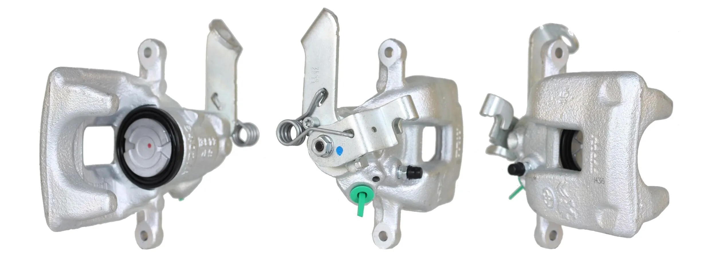 Pinza de freno trasera izquierda 1617936980 Opel