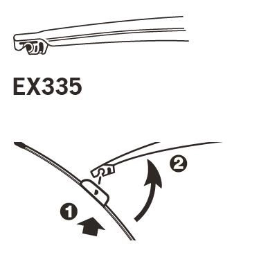 Escobilla del limpiaparabrisas trasero Trico EX335 precio, desde 9,75 EUR