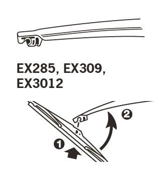Escobilla del limpiaparabrisas trasero Trico EX285 precio, desde 7,35 EUR