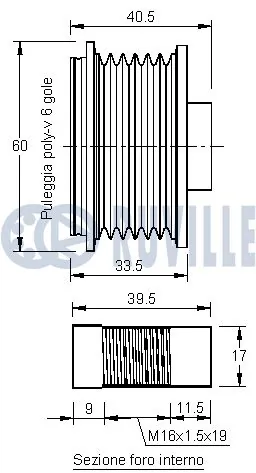  Polea alternador Renault DUSTER 2