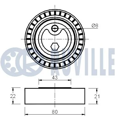 Polea inversión/guía, correa auxiliar servicios Land Rover Range Rover II SUV (LP, P38A) (1994 - 2002) precio, desde 48,90 EUR