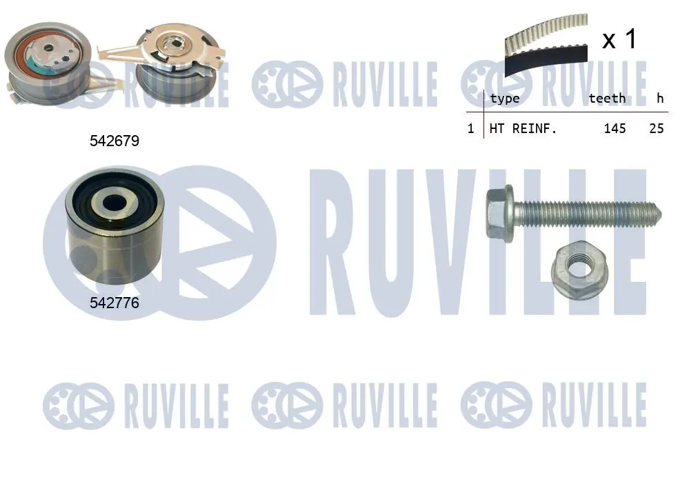 Kit de distribución BKCD0818 Bugatti