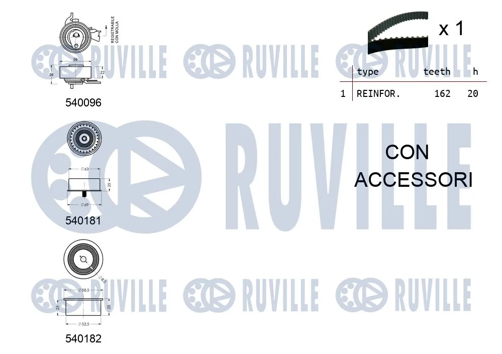 Comprar 11093601 Peugeot/Citroen Kit de correa de distribución