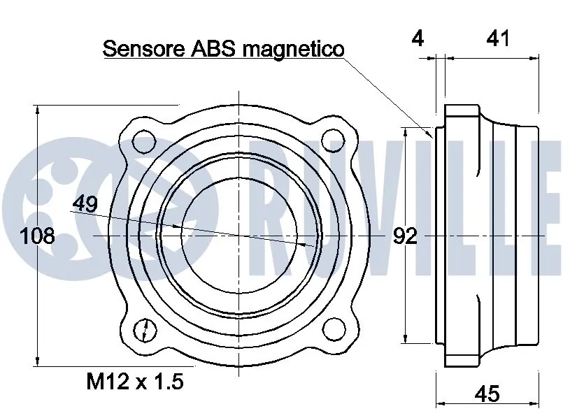 Cojinete de cubo delantero BMW X3 SUV (F25) (2010 - 2017) precio, desde 61,80 EUR