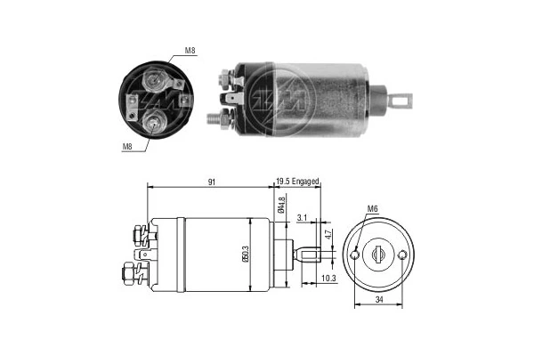 Interruptor solenoide Mazda 626 II hatchback comprar en España
