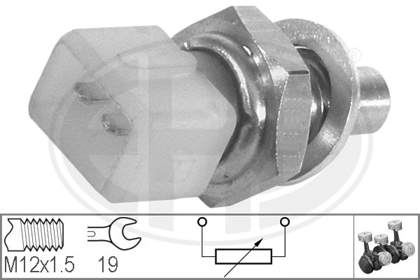 Sensor de temperatura del motor Renault 21  (L48)