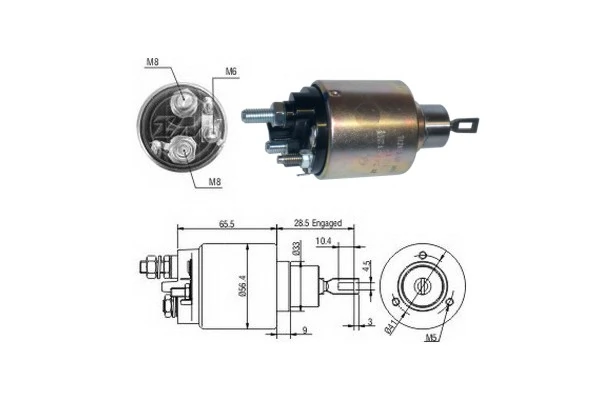 Comprar Solenoide de arranque Iveco Daily III  a bajo precio
