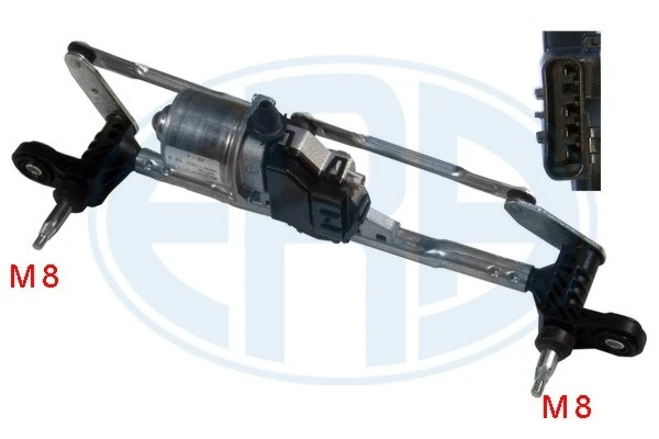 Trapezio del limpiaparabrisas para Fiat 500  (312)