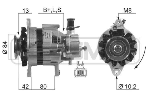 Generador Ford Maverick  (UDS, UNS)