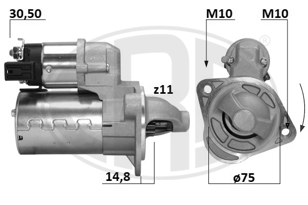 Arrancador para Hyundai Accent (HC)