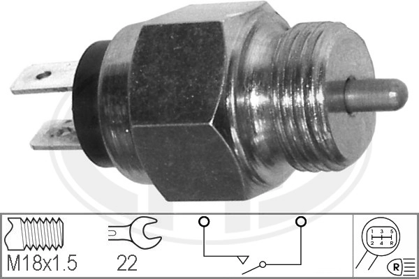 Interruptor piloto de marcha atrás Audi 100 desde 6,67 €
